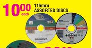 115mm Assorted Discs-Each