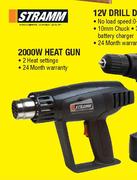 Stramm 2000W Heat Gun-Each