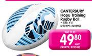 Canterbury Hopu Training Rugby Ball-Each