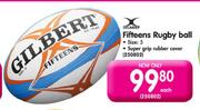 Gilbert Fifteens Rugby Ball-Each