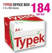 Typek Office Box-5x500 Sheets-Per Box