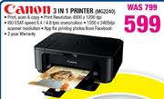 Canon 3 In 1 Printer(MG2240)