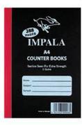 Impala A4 1 Quire F/M Hard Cover Book Each