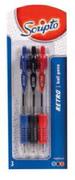 Scripto NS Pencil R/K 4 GB 3 Pack-Per Pack