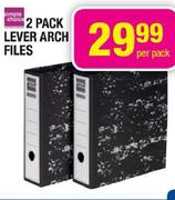Simple Choice 2 Pack Lever Arch Files-Per Pack