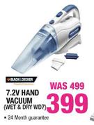 Black & Decker 7.2V Hand Vacuum (Wet & Dry WD7)