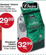 Checkers' Choice Decaffeinated Filter Coffee-250g