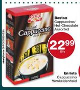  Boston Cappuccino/Hot Chocolate Assorted-10's