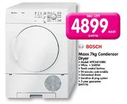 Bosch Maxx 7Kg Condensor Dryer (WTC84100IN)-2600W Each