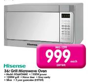 Hisense Grill Microwave Oven-36Ltr(H36MOMME)