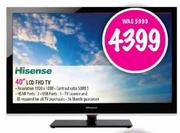 Hisense 40" LCD FHD TV