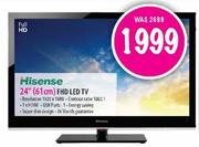 Hisense 24"(61cm) FHD LED TV