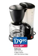Safeway 10 To 12-Cup Coffee Maker With Permanent Filter-Each