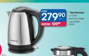 Kambrook 1.7 Litre Stainless Steel Jug Kettle (KSK65)-Each