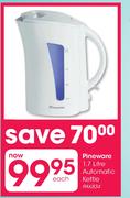 Pineware 1.7 Litre Automatic Kettle (PAK834)-Each
