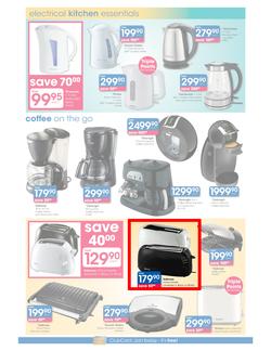 Clicks : Home & Electrical Savings (25 Sep - 27 Oct 2013), page 6
