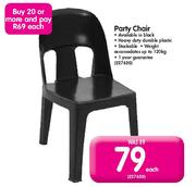 Party Chair Each