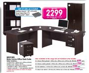 Bedford Basic Home Office Desk Suite-Per Bundle Of 1,2 & 3