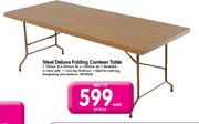 Steel Deluxe Folding Canteen Table Each