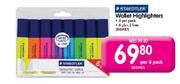 Staedtler Wallet Highlighters-Per Set