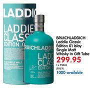 Bruichladdich Laddie Classic Edition 01 Islay Single Malt Whisky In Gift Tube-750ml