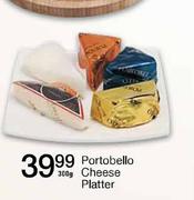 Portobello Cheese Plater-300g
