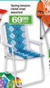 Spring Tension Metal Chair Assorted