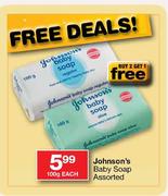Johnson's Baby Soap-100gm