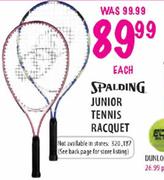 Spalding Junior Tennis Raquet Each