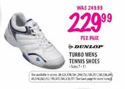 Dunlop turbo Mens Tennis Shoes Per Pair
