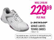 Dunlop Grace Ladies Tennis Shoes Per Pair 