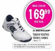 Dunlop Touch Youth Tennis Shoes Per Pair