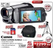 Canon Video Camera Bundle-FS405