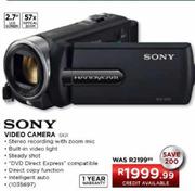 Sony Video camera-SX21