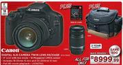 Canon Digital SLR Camera Twin Lens Package