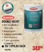 Plascon Double Velvet-20l