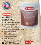 Plascon Cashmere Acrylic PVA-5l