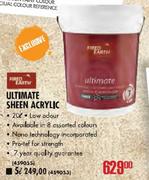 Fired Earth Ultimate Sheen Acrylic-5l