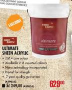 Fired Earth Ultimate Sheen Acrylic-20l
