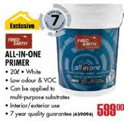 Fired Earth All-In-One Primer-20L