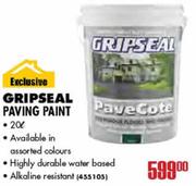 Gripseal Paving Paint-20L