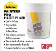Painters Pro Plaster Primer-20L