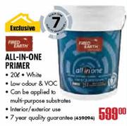  Fired Earth All-In-One-20L
