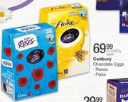 Cadbury Chocolate Eggs (Rose,Flake)-273/307g Each