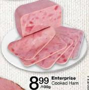 Enterprise Cooked Ham-Per 100g