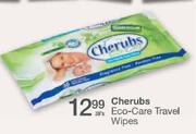 Cherubs Eco-Care Travel Wipes-36's