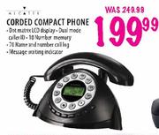 Alcatel Corded Compact Phone