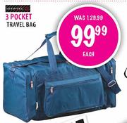 Sportec 3 Pocket Travel Bag