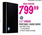 HP 2.5" Portable Hard Drive-500GB