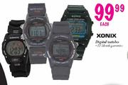 Xonix Digital Watches-Each 